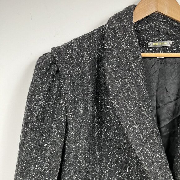 VTG Womens the Legend 65% Wool Double Breasted Gray Peacoat Size 24 - Picture 5 of 6